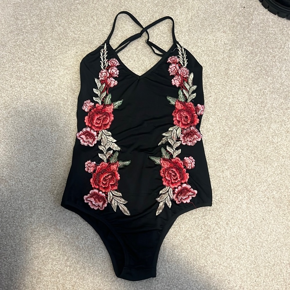 Floral bodysuit